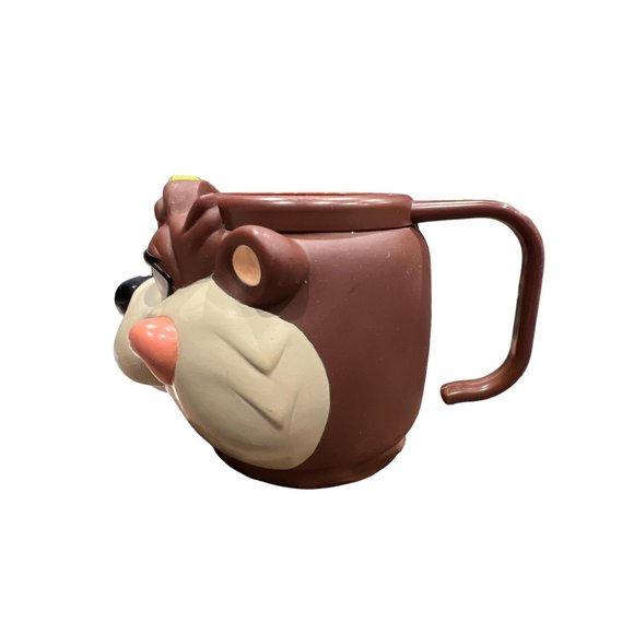 Vintage 1995 Applause Tazmanian Devil 3D Plastic Mug - Looney Tunes - Picture 4 of 7